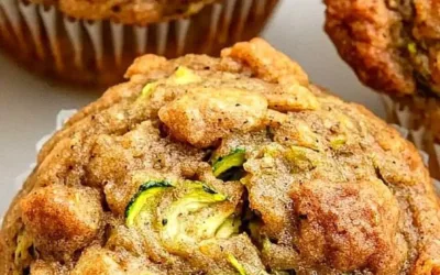 Easy morning zucchini muffins for a healthy breakfast