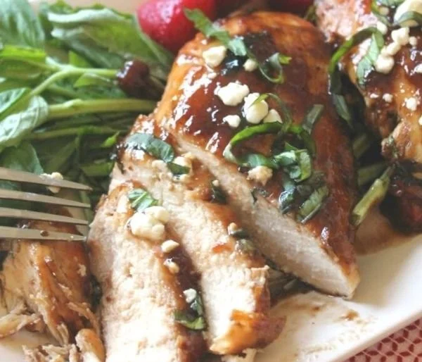 Strawberry Chicken 8 Delicious Strawberry Chicken dish with fresh strawberries and grilled chicken