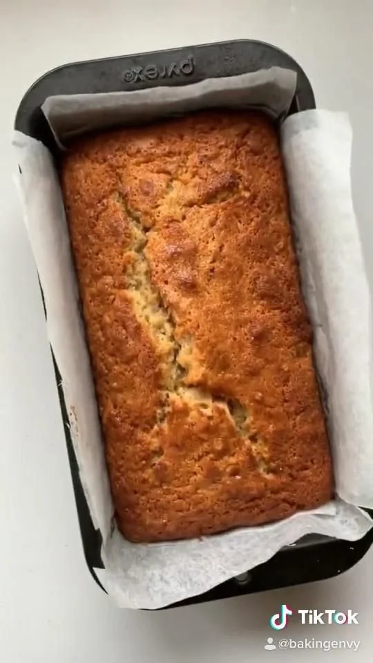 Super moist one bowl banana bread recipe with ripe bananas